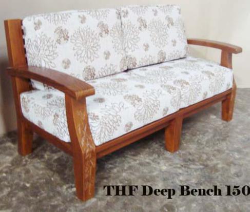 THF Deep bench + cushion